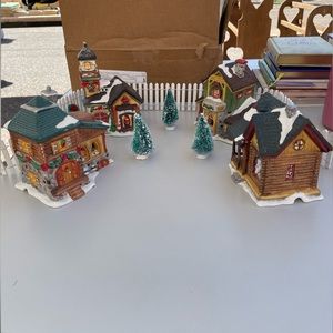 Christmas Village Set